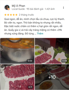 ảnh chụp màn hình của một video