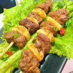 Lẩu xien thit bo nướng tai nihaoniu